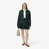 Women's Pleated Twill Skirt