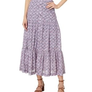 Women's Falling Fans Tiered Skirt