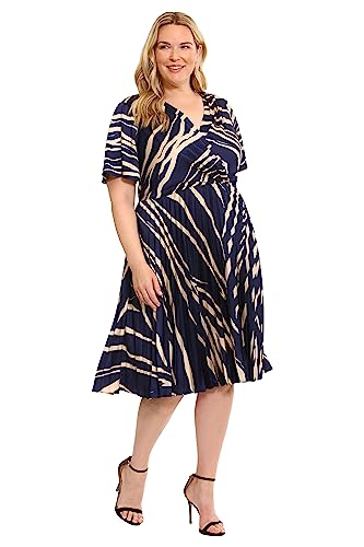 Women's Pleated Skirt Dress Event Occasion Party Guest of