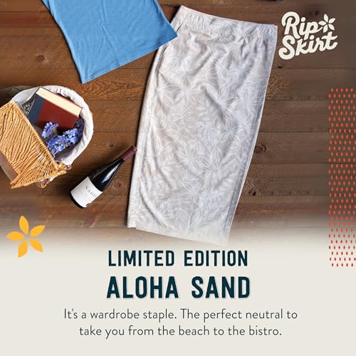 Length 4 - Wrap Skirt for Women - Quick Dry Swim Cover-Up for Beach, Travel with Pocket