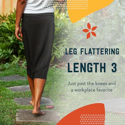 Length 3 - Wrap Skirt for Women - Quick Dry Swim Cover-Up for Beach, Travel with Pocket