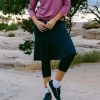 - Ballet Flare Snoga 22in Modest Athletic Flowy Midi Skirt w/Capri Leggings for Women, Black