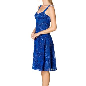 Women's Adelina Fit and Flare Midi Dress