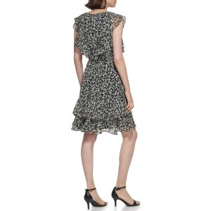 Women's  Women's Sleeveless Ruffle Dress