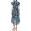Women's Casual Tiered Skirt Printed Dress
