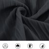Men's Casual Button Down Shirts - Short Sleeve Summer Textured Beach Wrinkle-Free Shirts