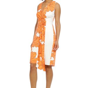 Women's Sleeveless Matte Jersey Dress Vacation Occasion Event Guest of