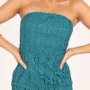 Women's Candice Strapless Lace Midi Dress