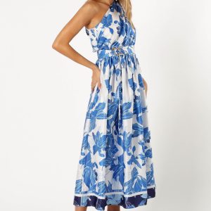 Women's Naomi One Shoulder Midi Dress