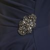 Women's Slimming Short Sheath 3/4 Sleeve Cocktail Dress, Wedding Guest (Petite and Regular Sizes)